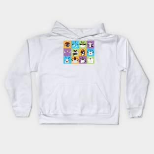 Happy animals Kids Hoodie